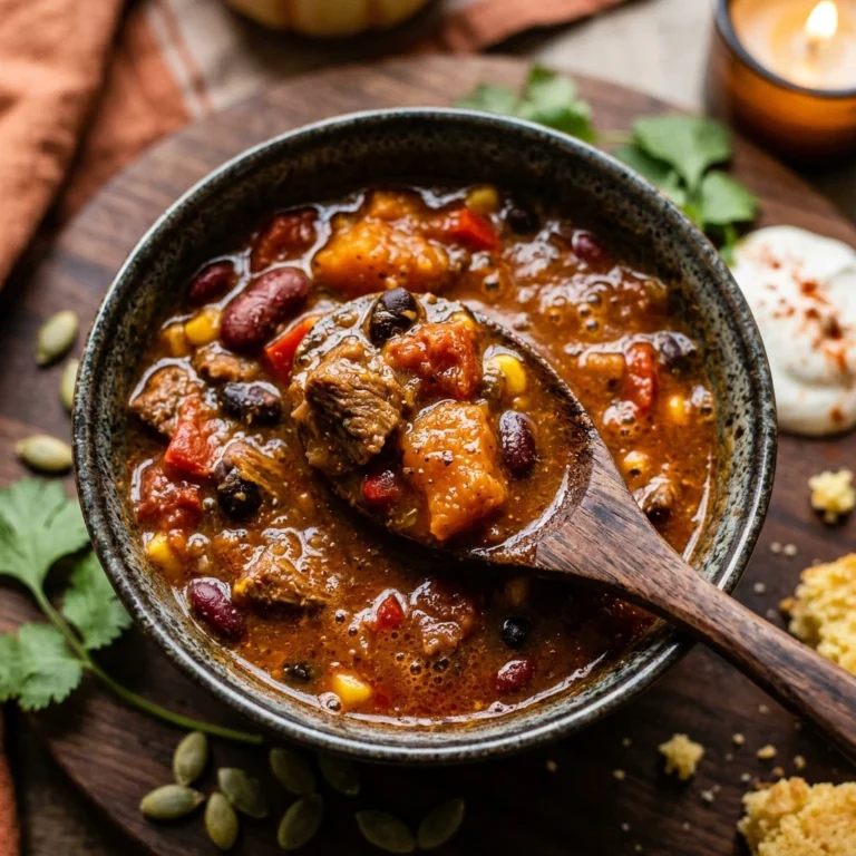 Fall Party Food - Harvest Pumpkin Chili Board