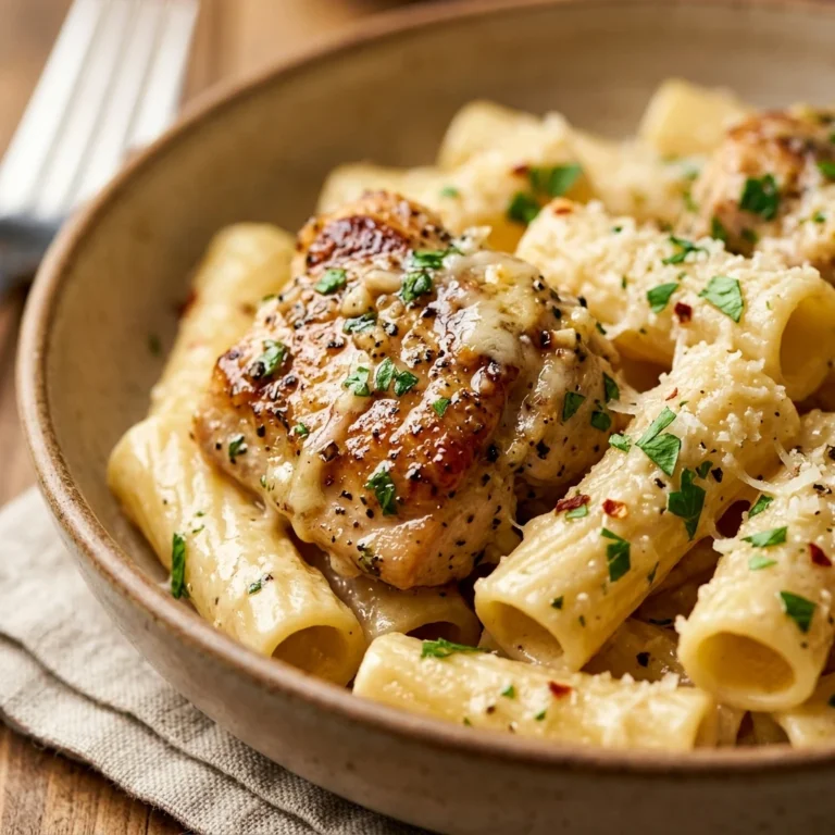 Garlic Parmesan Chicken Pasta My Family Begs For