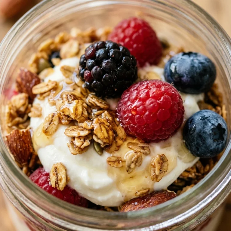Greek Yogurt Parfait With Homemade Granola