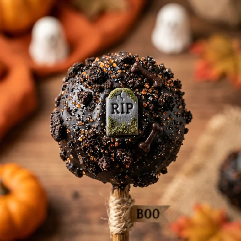 Halloween Cake Pops - Graveyard Edition