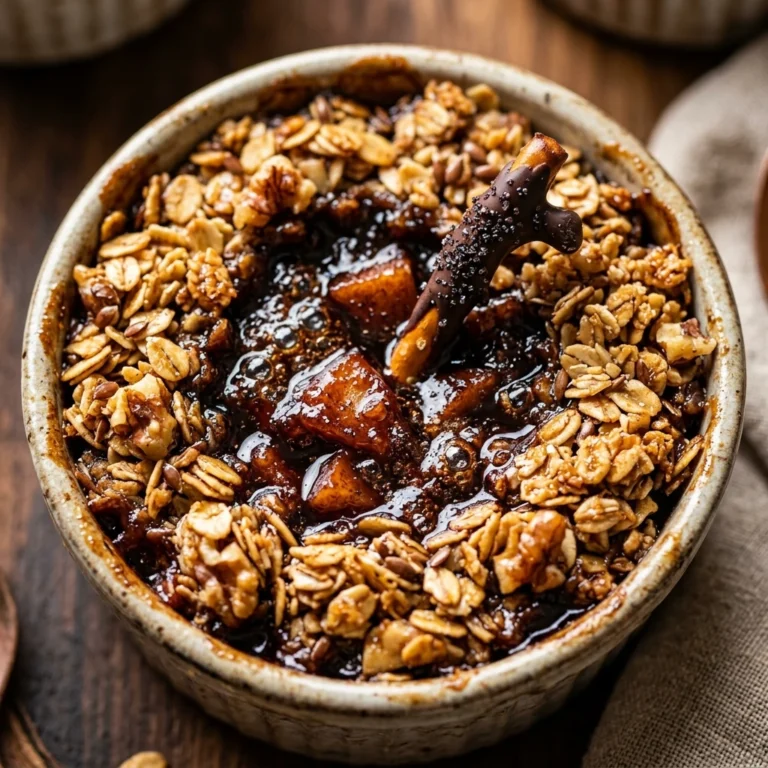 Halloween Desserts Easy Healthy - Poison Apple Oat Crumble