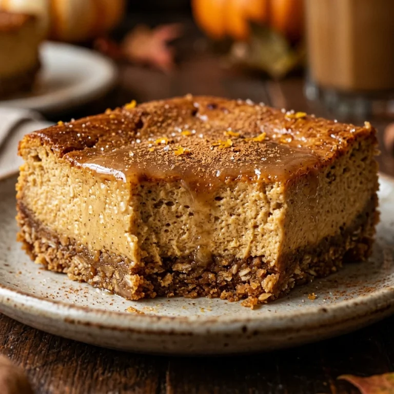 Halloween Desserts For Parties - Pumpkin Cheesecake Bars