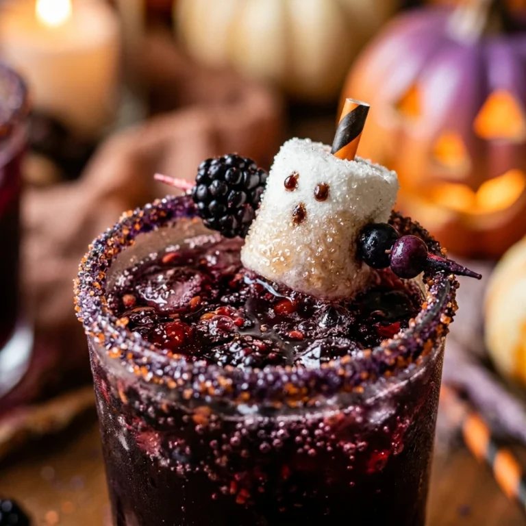 Halloween Drinks For Kids - Spooky Berry Punch