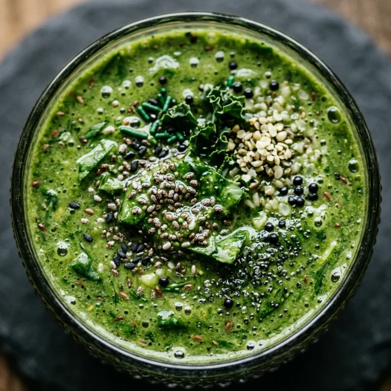 Halloween Drinks Nonalcoholic - Witches Brew Green Smoothie