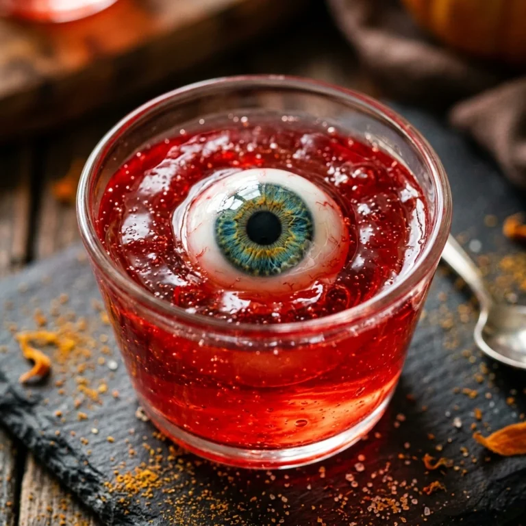 Halloween Jello Shots - Eyeball Shots