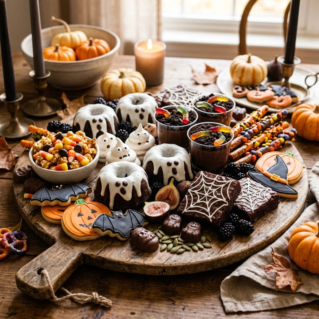 Halloween Party Desserts - Halloween Dessert Board