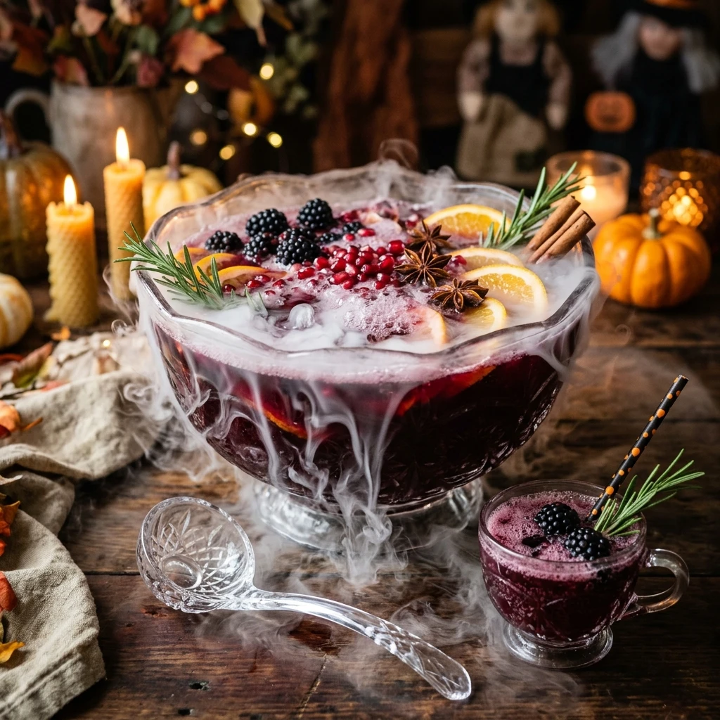 Halloween Punch - Dry Ice Witch's Brew