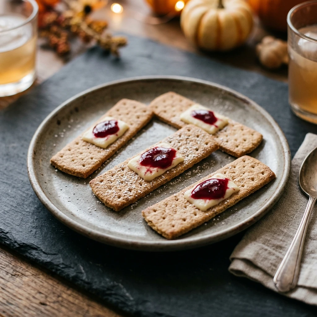 Halloween Themed Food - Edible Bloody Band-Aids