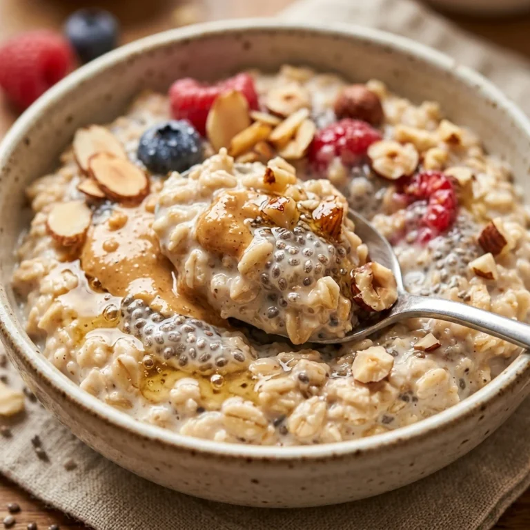 High Protein Overnight Oats That Keep Me Full Till Lunch
