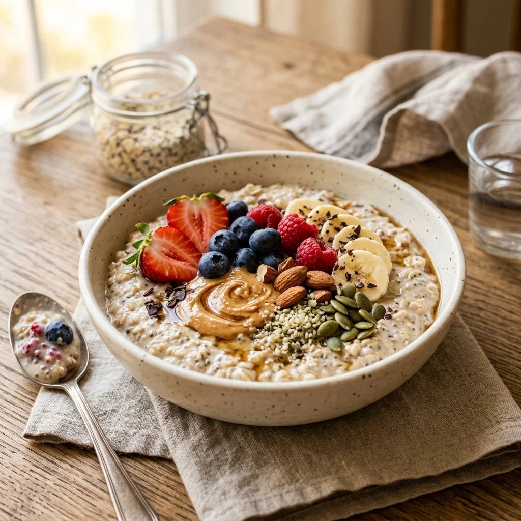 High Protein Overnight Oats That Keep Me Full Till Lunch