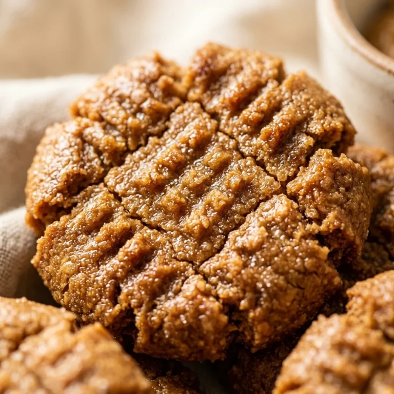 Keto Peanut Butter Cookies 2 Ingredient