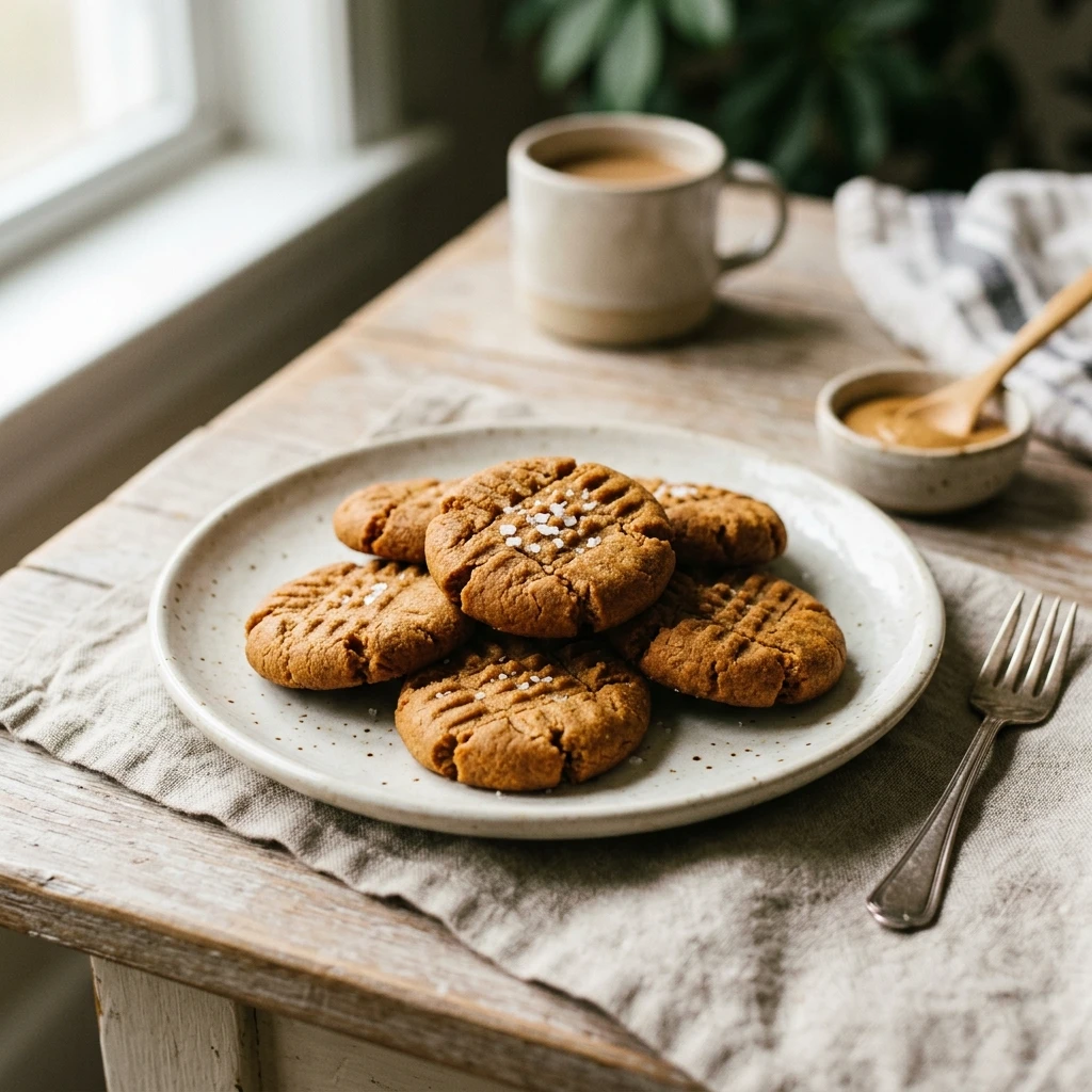 Keto Peanut Butter Cookies 2 Ingredient