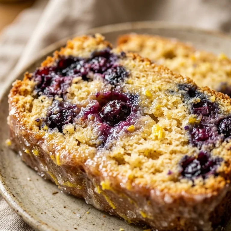Lemon Blueberry Loaf Healthy