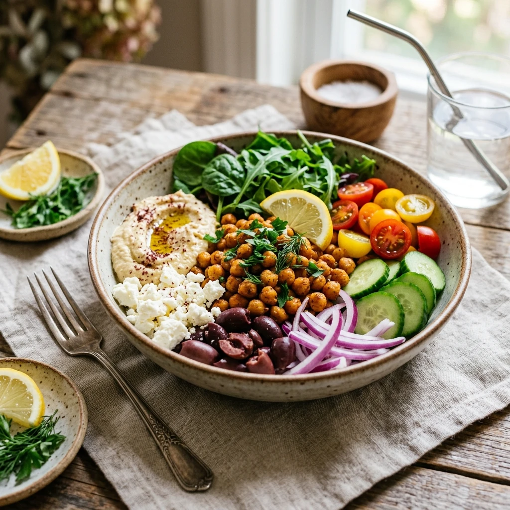 Mediterranean Chickpea Bowl I Eat Every Day