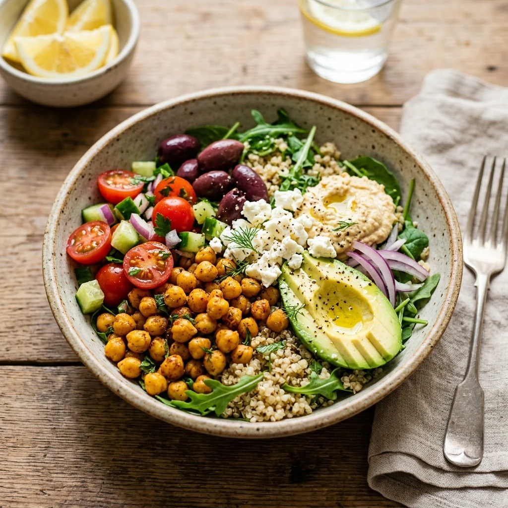 Mediterranean Chickpea Bowl I Eat Every Day