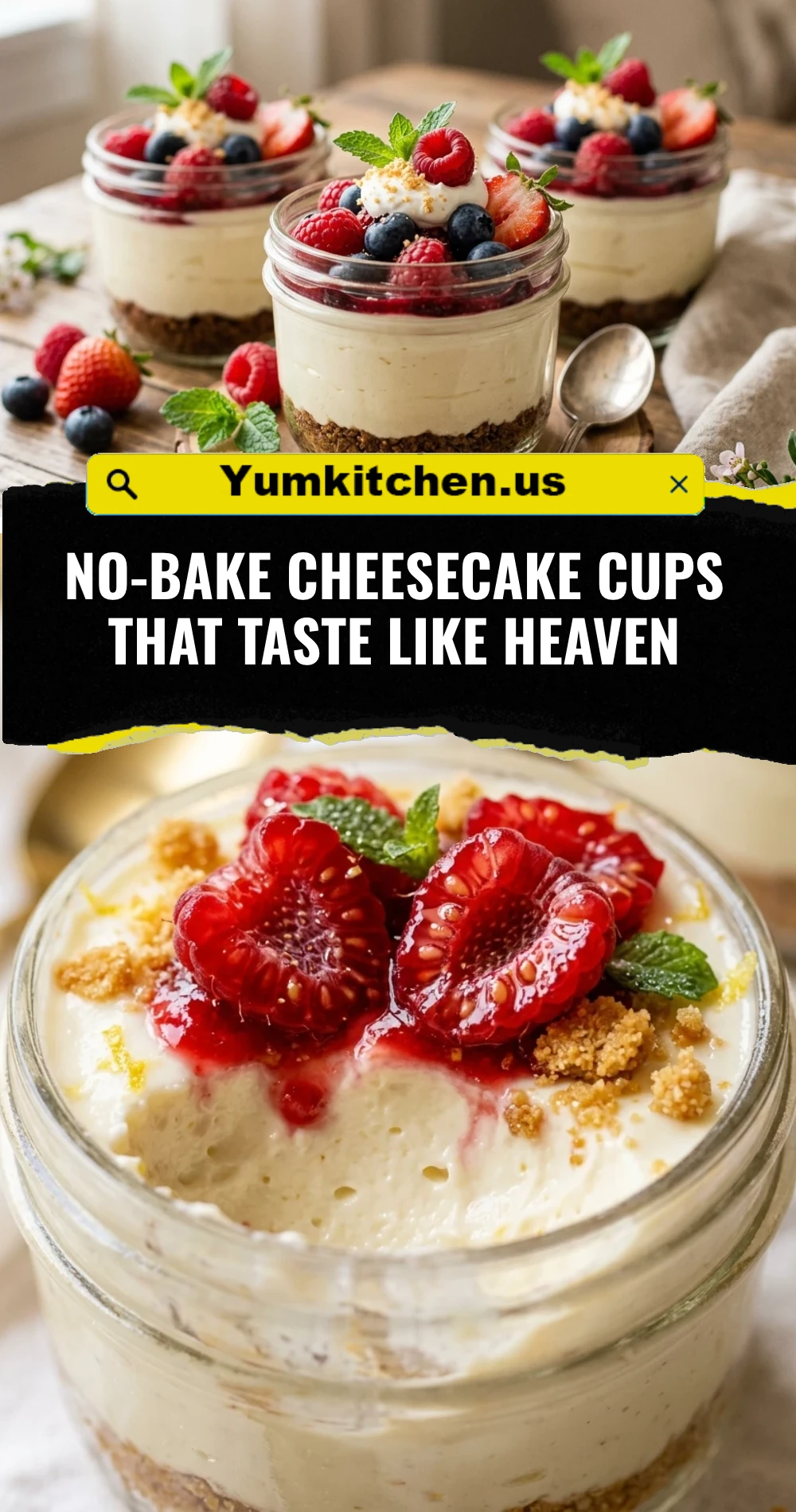 No-Bake Cheesecake Cups That Taste Like Heaven