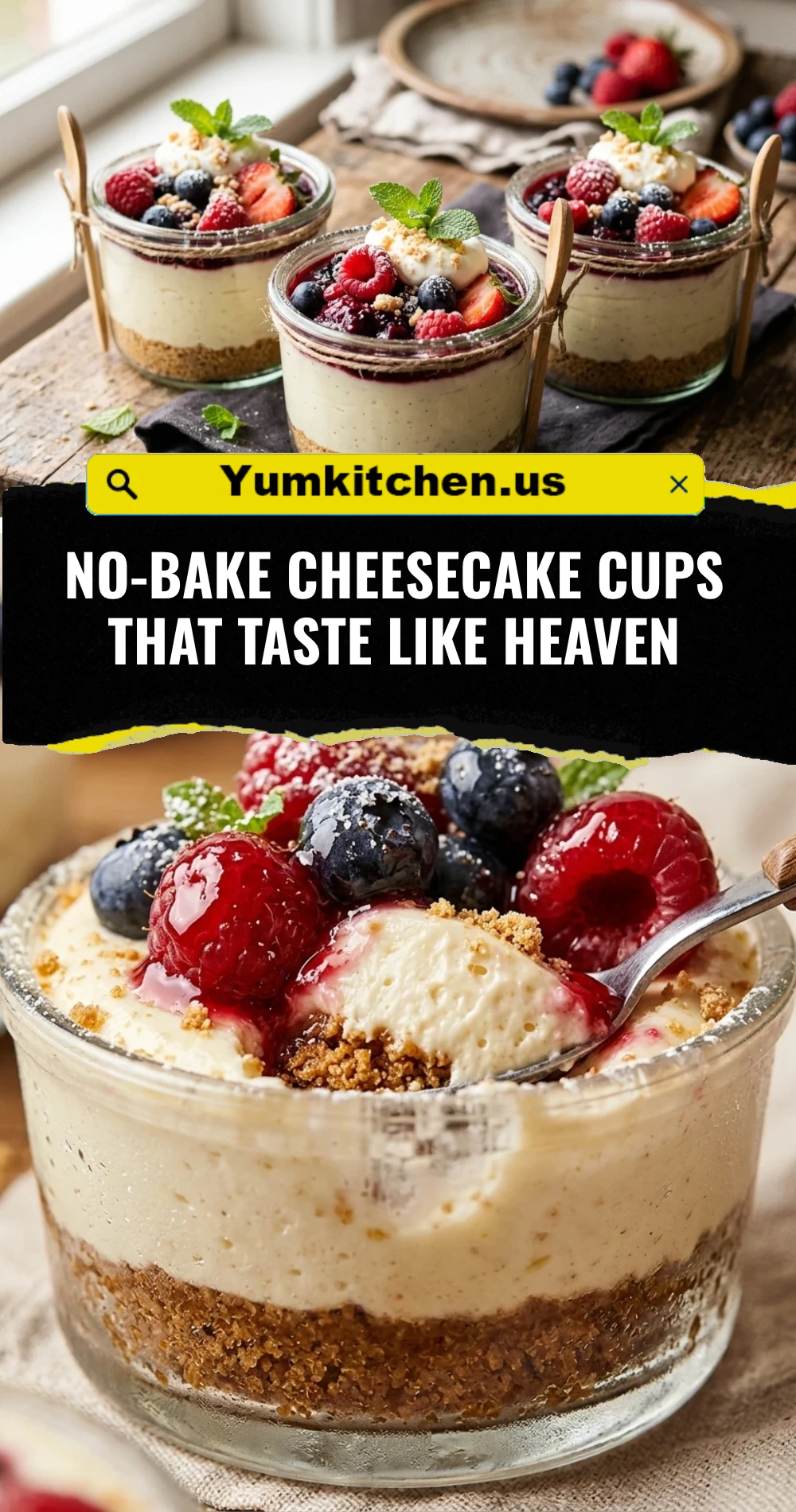 No-Bake Cheesecake Cups That Taste Like Heaven