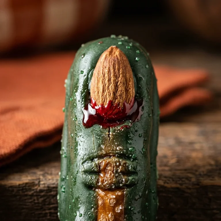 Witch Finger Pretzel Rods - Halloween Treats for Kids