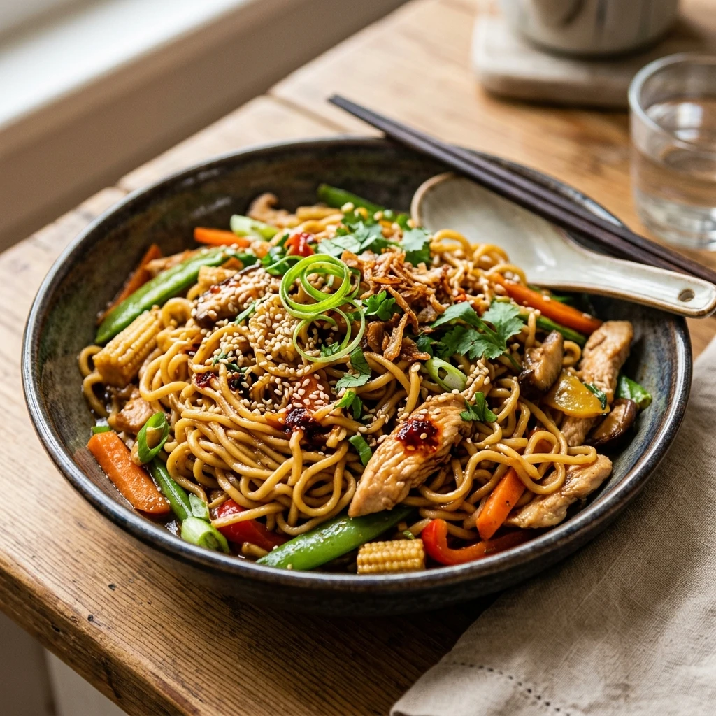 $1.50 Per Serving Ramen Stir Fry Upgrade Cheap