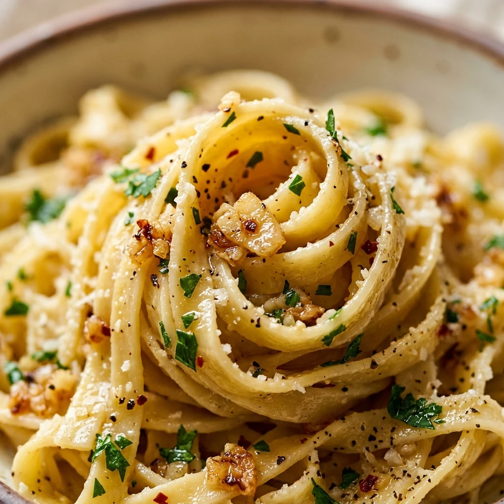 10 Minute Garlic Butter Noodles