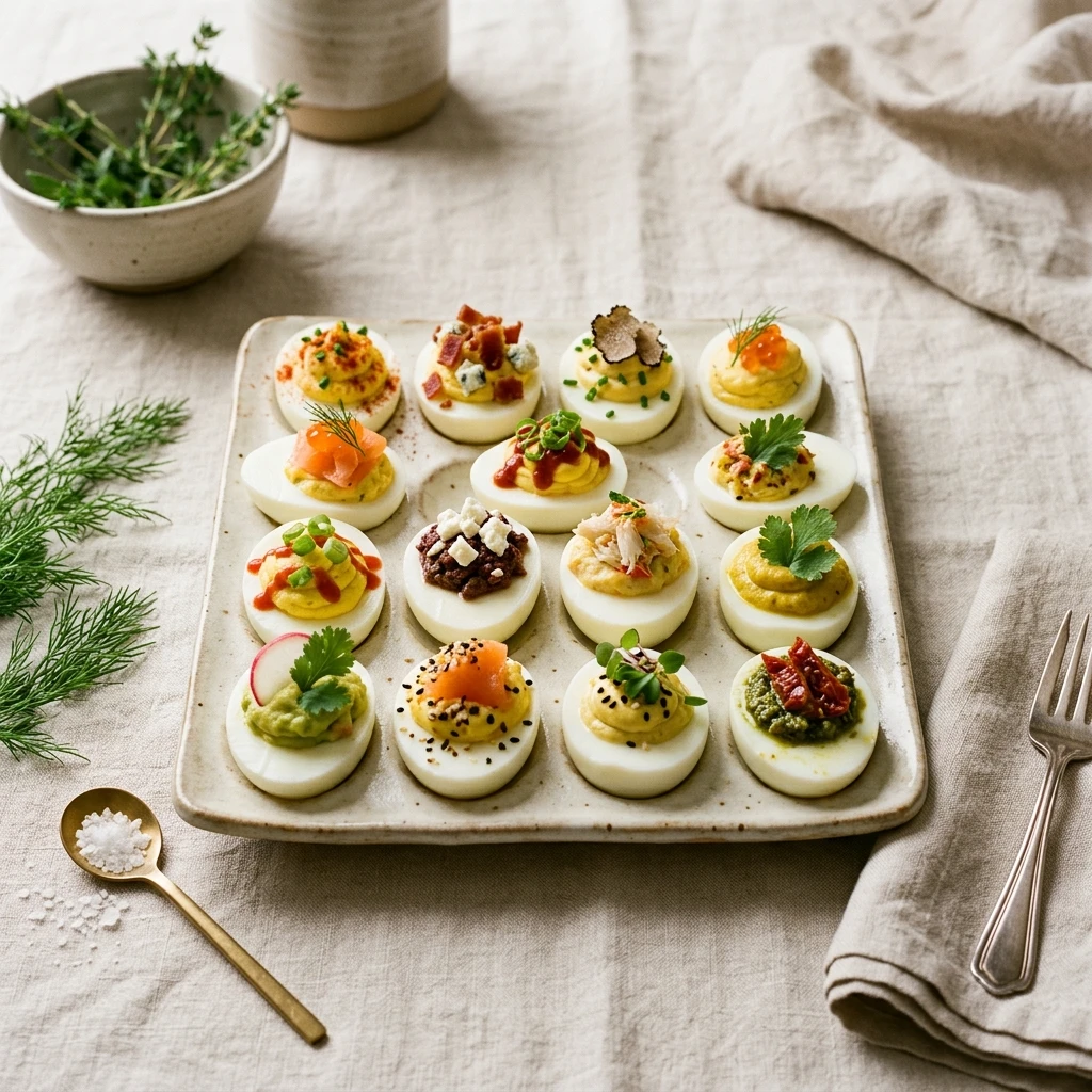 12 Deviled Eggs Recipes From One Base