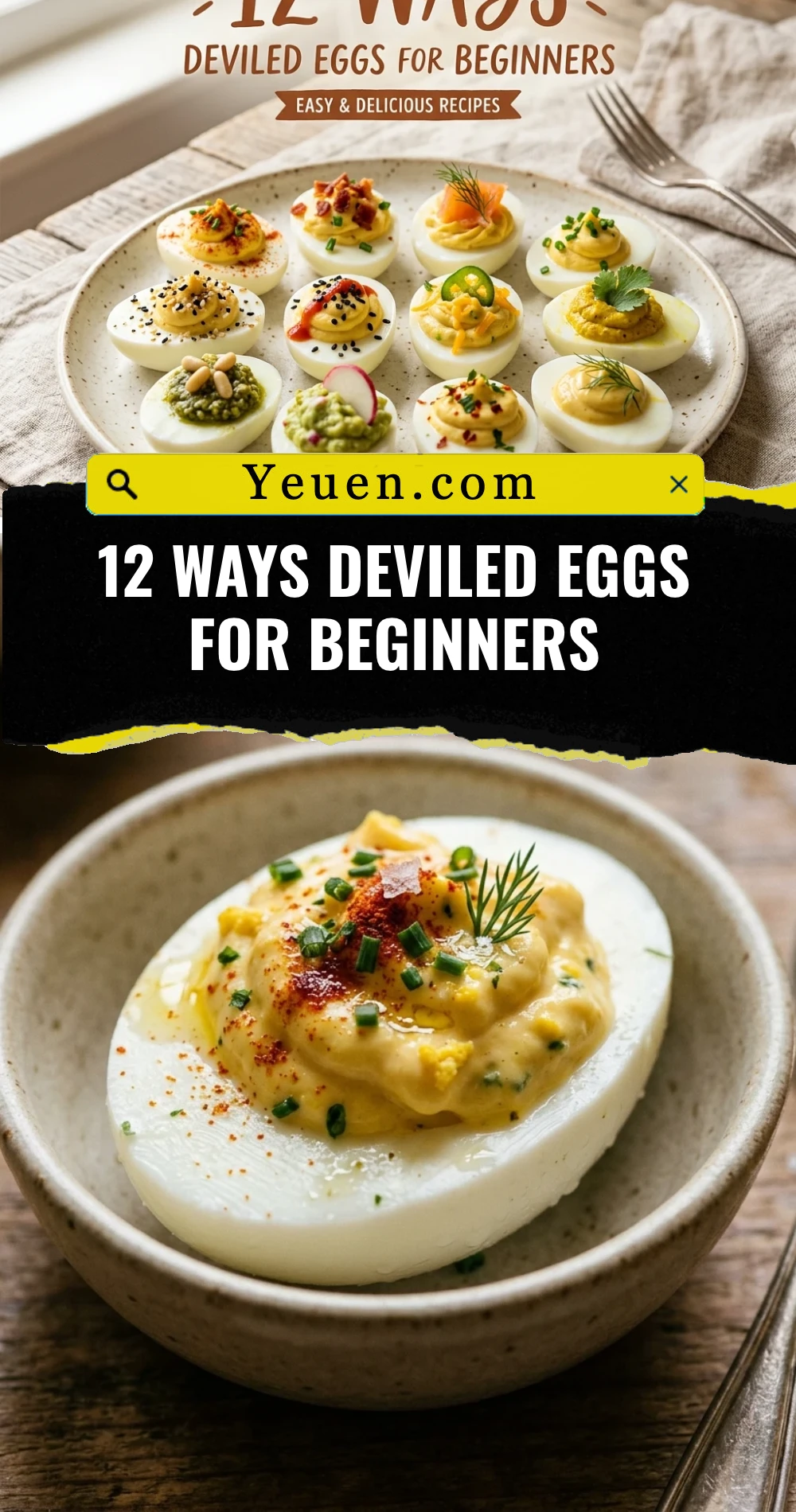 12 Ways Deviled Eggs For Beginners