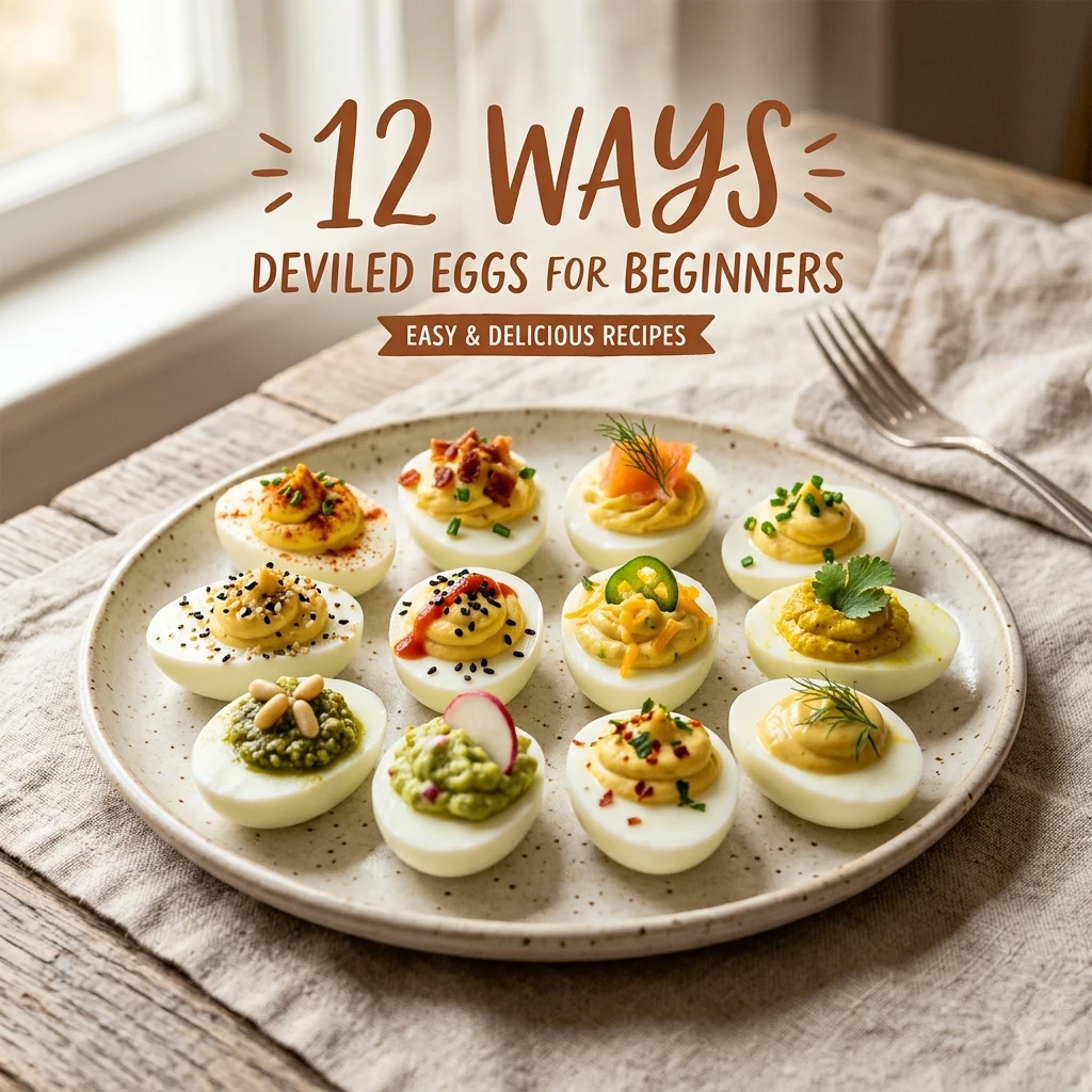 12 Ways Deviled Eggs For Beginners