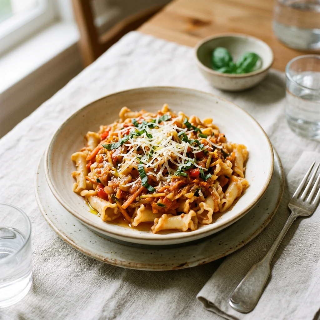 $2 Pasta With Hidden Veggies - Picky Eaters Approved