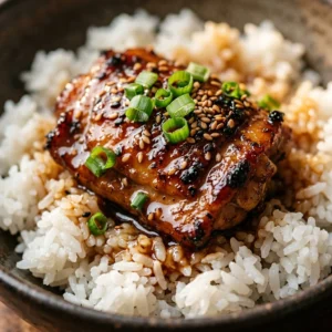 $2 Per Serving Teriyaki Chicken And Rice Easy