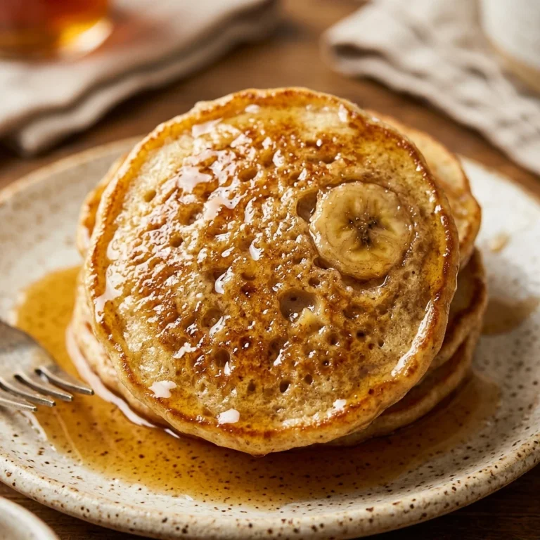 3 Ingredient Banana Pancakes No Flour Easy