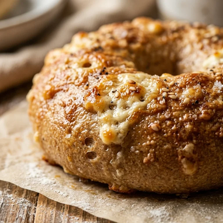 3-Ingredient Cottage Cheese Bagels - 10g Protein Each