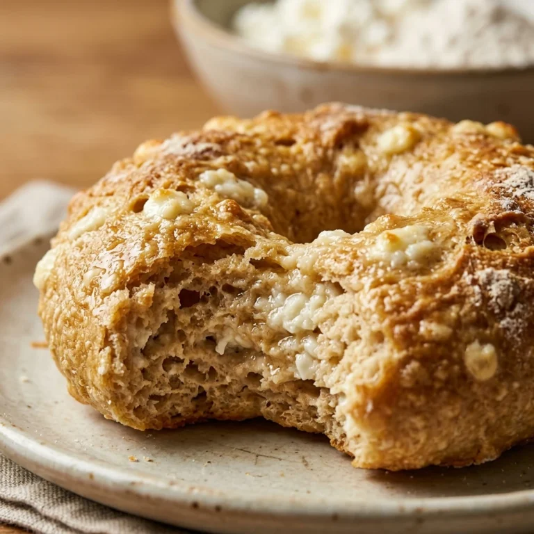 3 Ingredient Cottage Cheese Bagels No Yeast