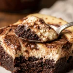 3 Ingredient Cottage Cheese Brownie Cheesecake Swirl High Protein Viral No Bake