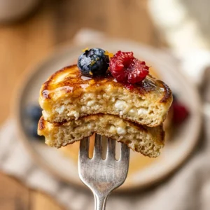 3 Ingredient Cottage Cheese Pancakes Fluffy Easy No Flour