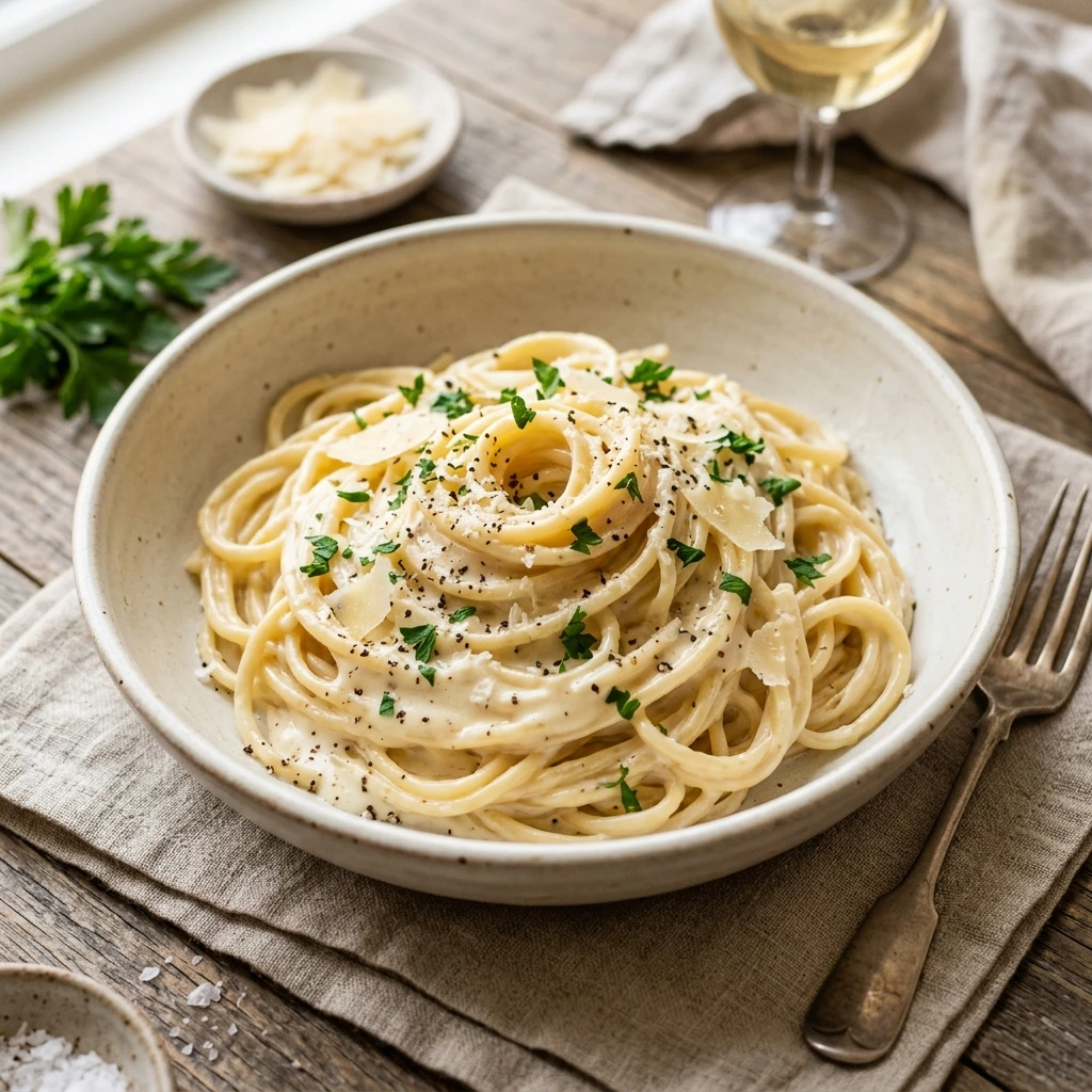 3-Ingredient Cream Cheese Pasta