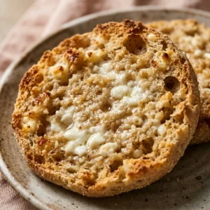 3 Ingredient High Protein Cottage Cheese English Muffins 20g+ Easy