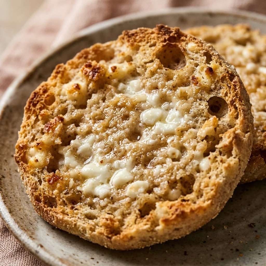 3 Ingredient High Protein Cottage Cheese English Muffins 20g+ Easy