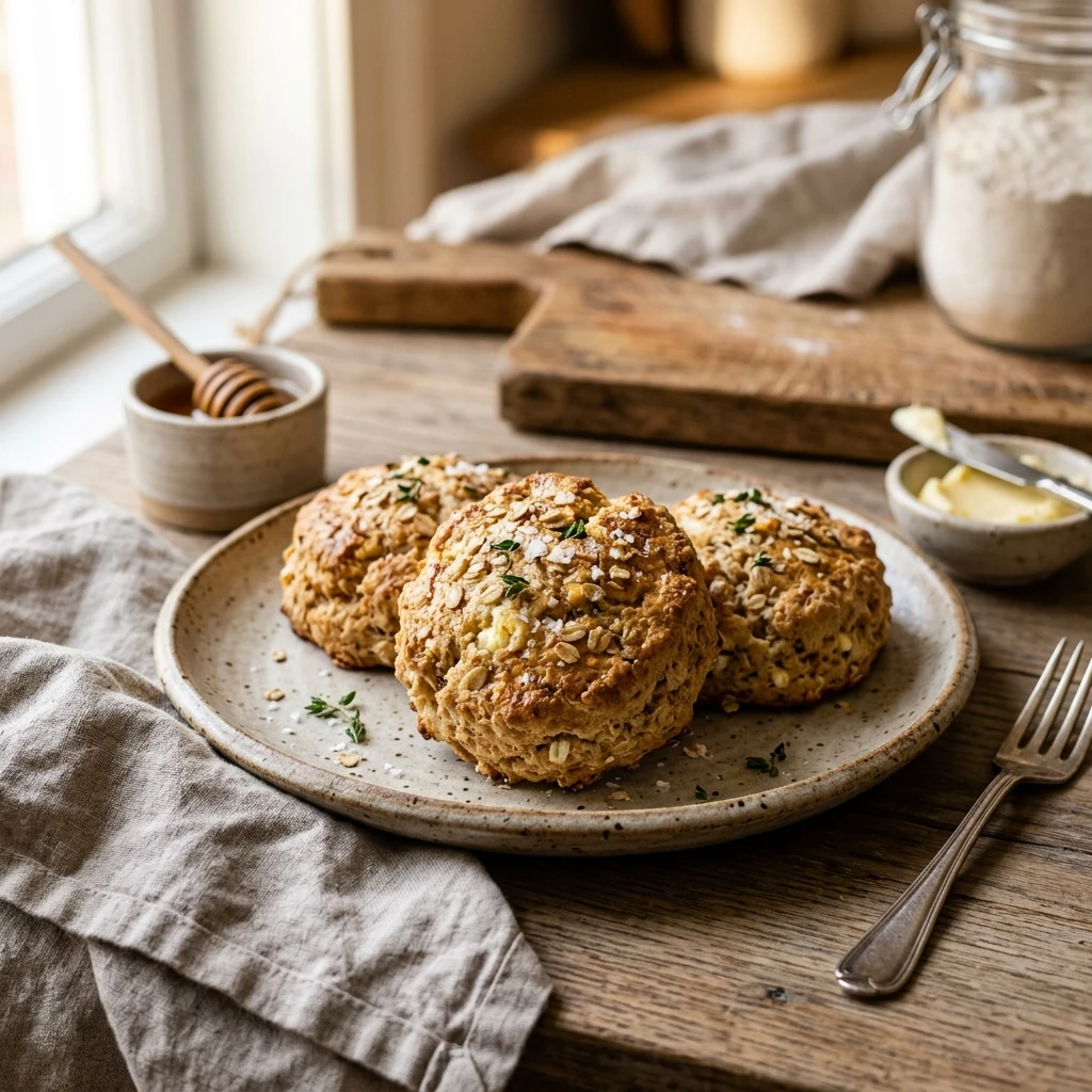 3 Ingredient High Protein Cottage Cheese Scones 20g+ Easy
