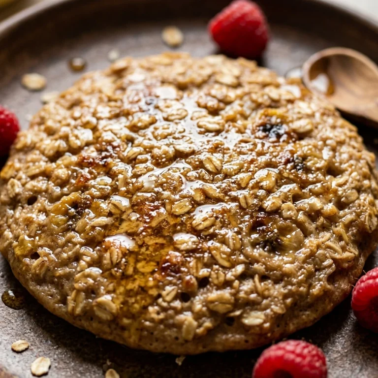 3 Ingredient Oatmeal Pancakes No Flour Easy