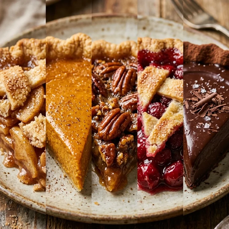 5 Pies Ebook Apple Pumpkin Pecan Cherry Chocolate
