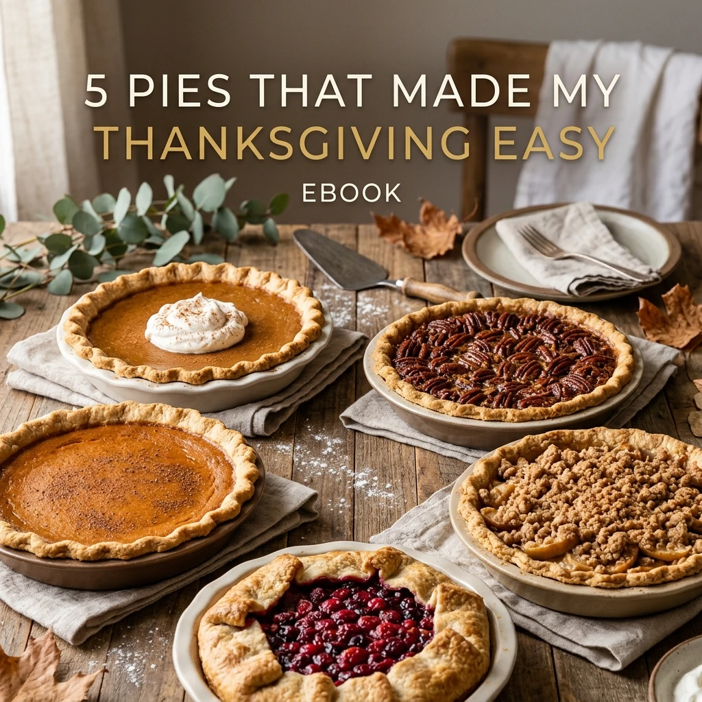 5 Pies That Made My Thanksgiving Easy Ebook