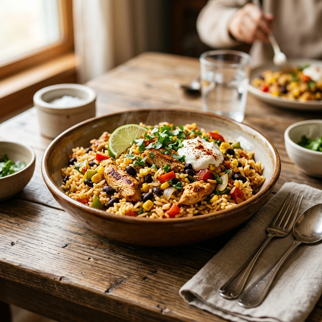 $5 Rice Dinner Feed Family Of 4 Budget Easy Under $10