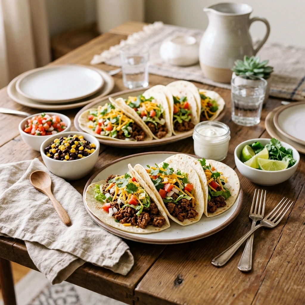 $5 Taco Dinner Feed Family Of 4 Budget Easy Under $10