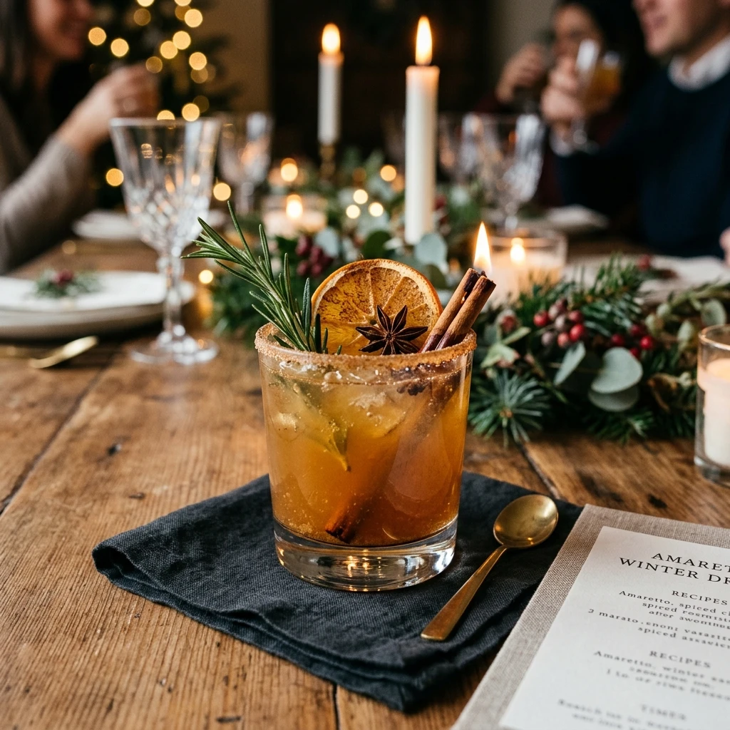 Amaretto Drinks For Winter Party