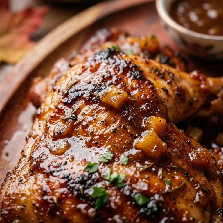 Apple Cider BBQ Chicken Fall