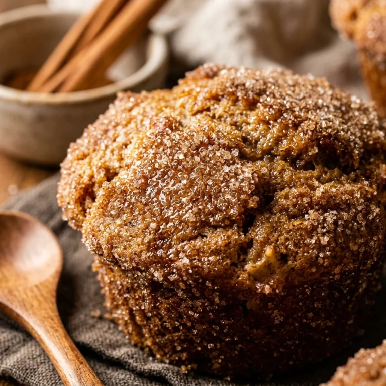 Apple Cider Donut Muffins With Cinnamon Sugar Fall Baking