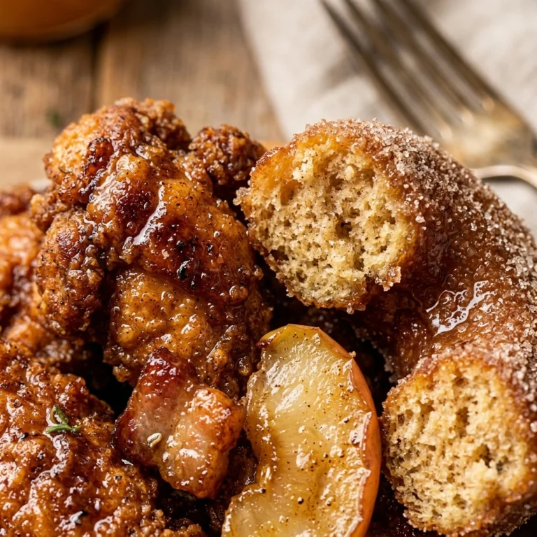 Apple Cider Donuts Chicken Dinner Twist