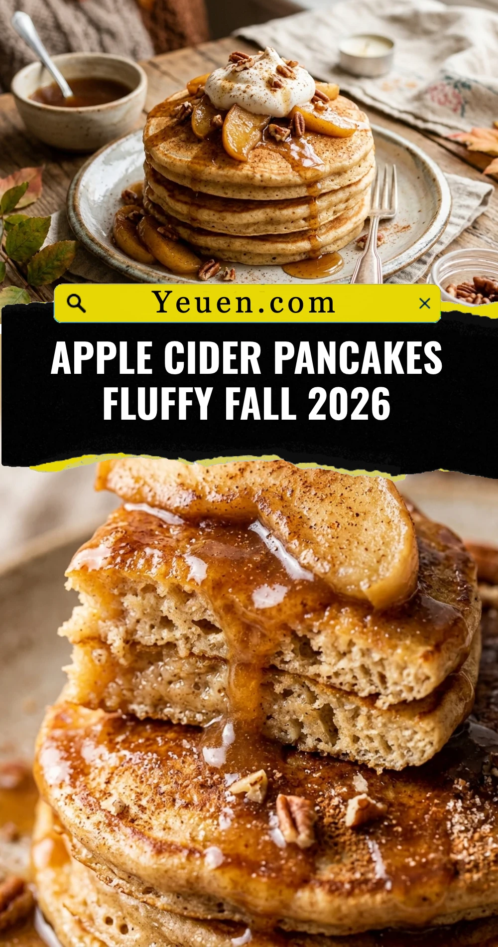 Apple Cider Pancakes Fluffy Fall 2026