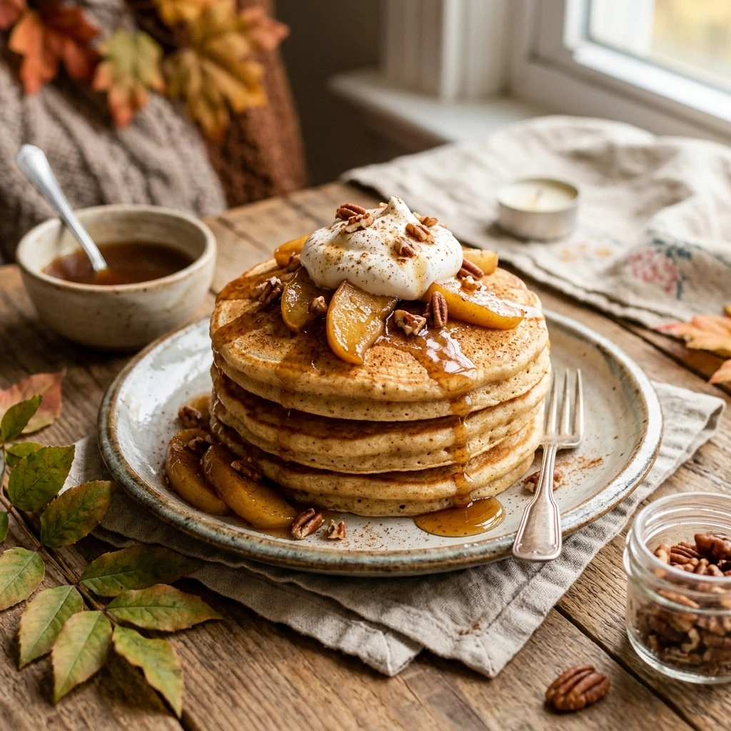 Apple Cider Pancakes Fluffy Fall 2026