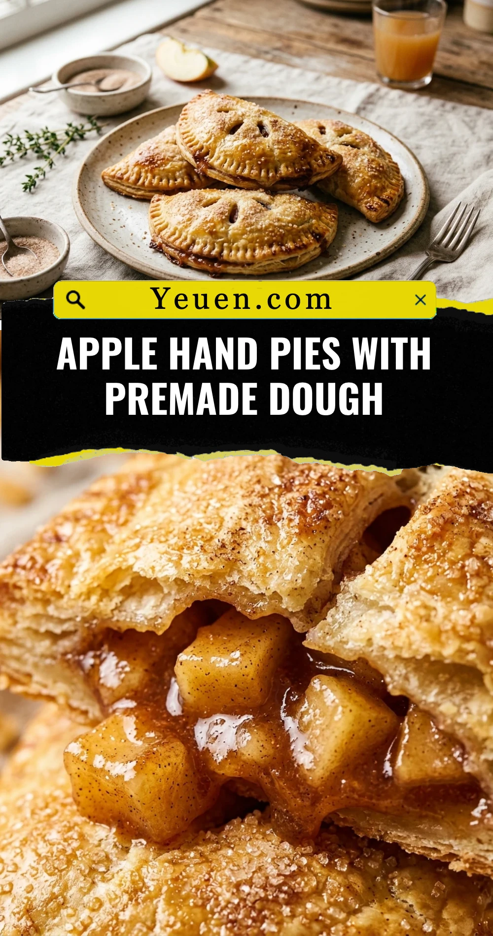 Apple Hand Pies With Premade Dough